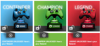 Save money and earn freebies by unlocking achievements!