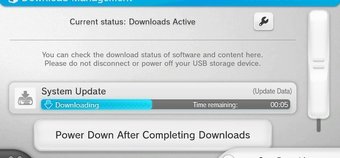 Wii U System Update out today