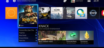 The PS4 gets a day one system update