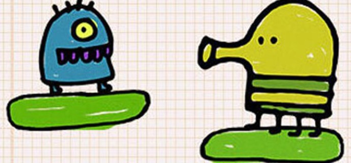 Doodle Jump Adventures (3DS) Adventure Part 2 of 4: Ninja - 10 Levels 