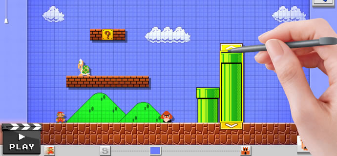 Creating our own levels in Mario Maker