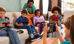 Where best for a children's games console: bedroom or living room?