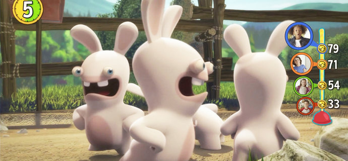 Rabbids Invasion The Interactive TV Show Review