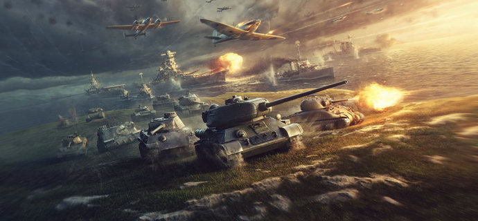 World of Tanks Xbox One Review Woah thats a big gun