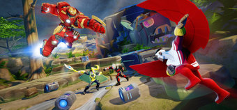 Hands-on with Disney Infinity's Marvel Battlegrounds Play Set