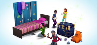 What can we learn from the Sims 4 Restaurant/Kids Stuff Pack tease?