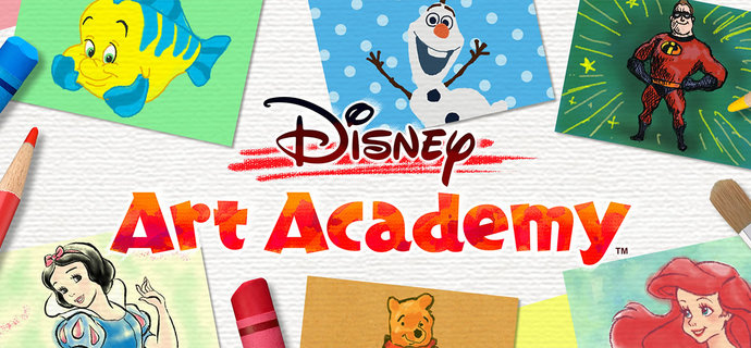 Disney Art Academy hits the 3DS in July
