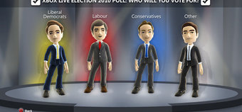 Xbox LIVE election 2010 poll