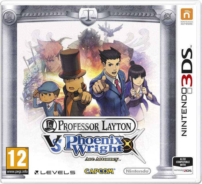 Professor Layton vs. Phoenix Wright: Ace Attorney boxart