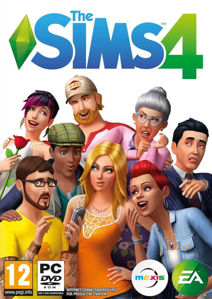 The Sims 4 boxart