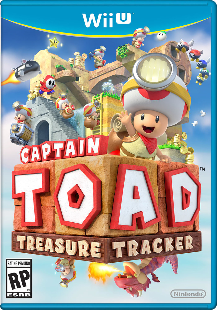Captain Toad Treasure Tracker boxart