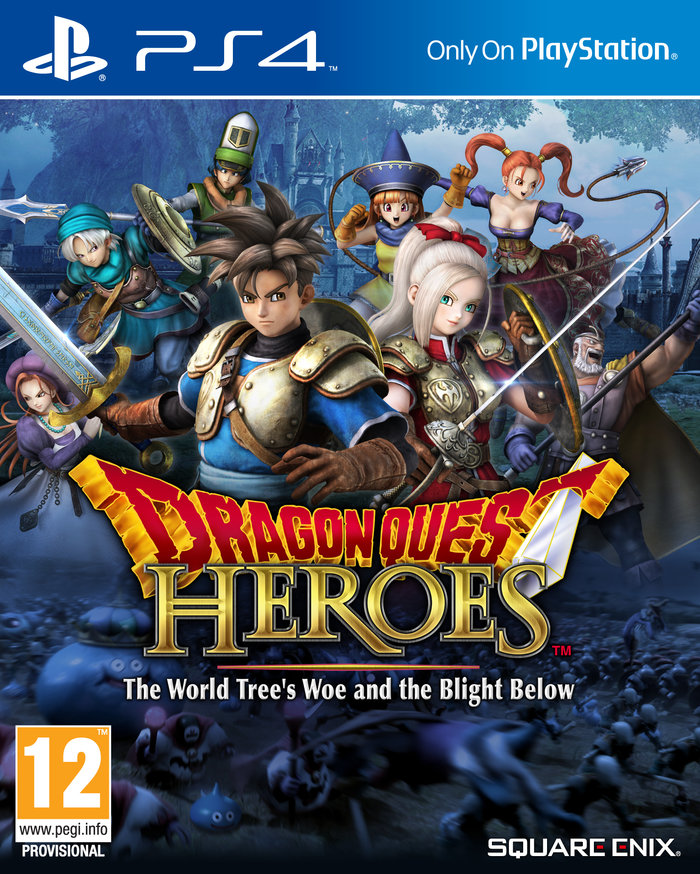 Dragon Quest Heroes: The World Tree's Woe and the Blight Below boxart