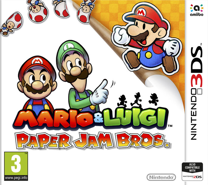 Mario & Luigi: Paper Jam Bros. boxart