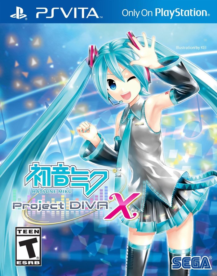 Hatsune Miku: Project Diva X boxart