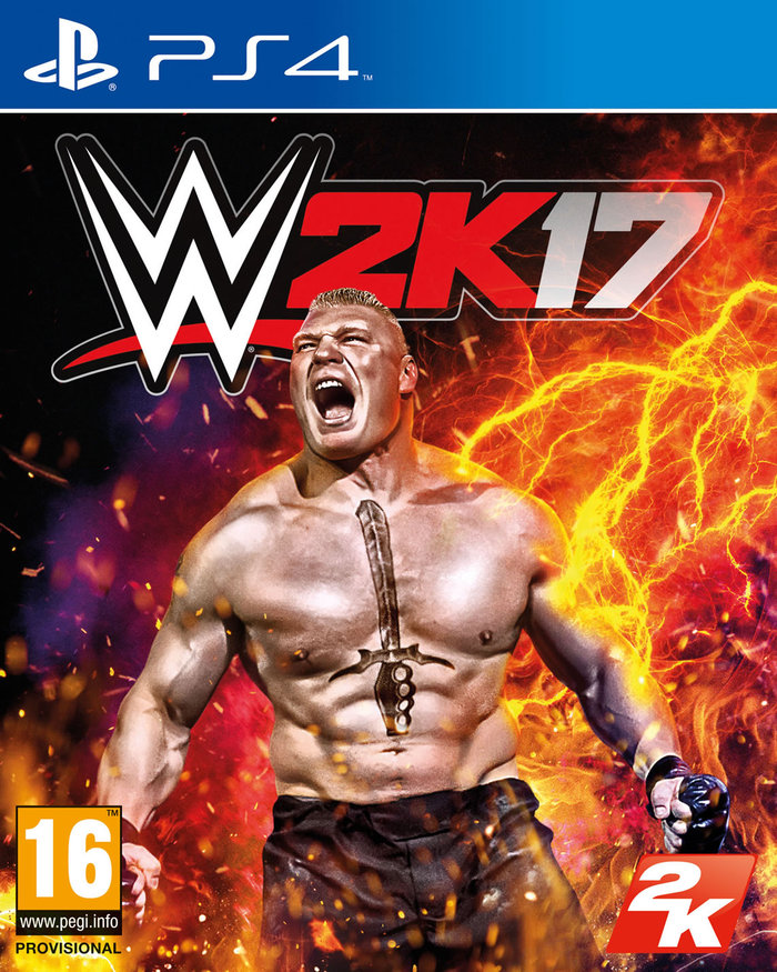 WWE 2K17 boxart