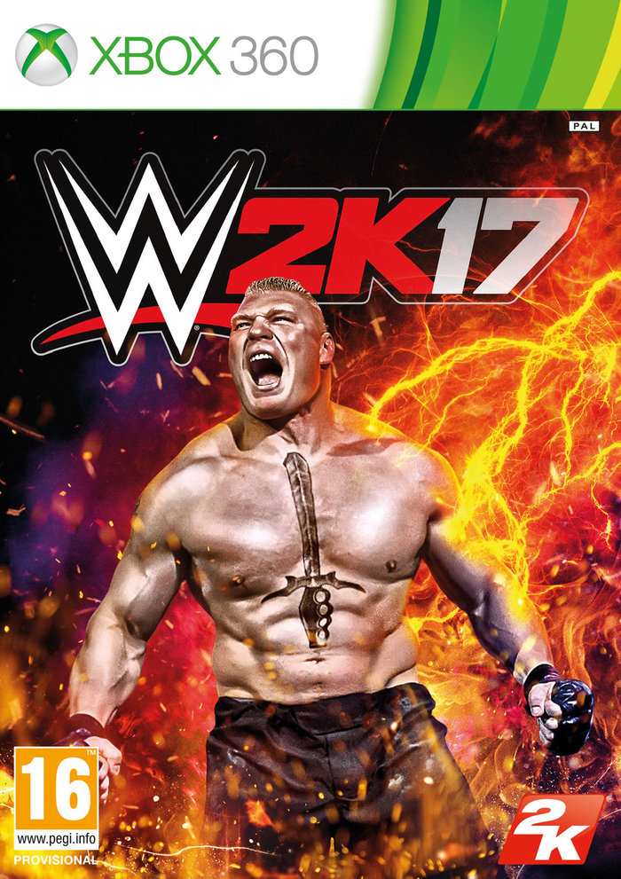 WWE 2K17 boxart