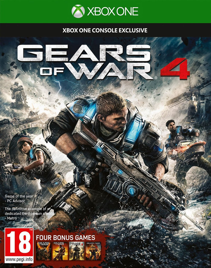Gears of War 4 boxart