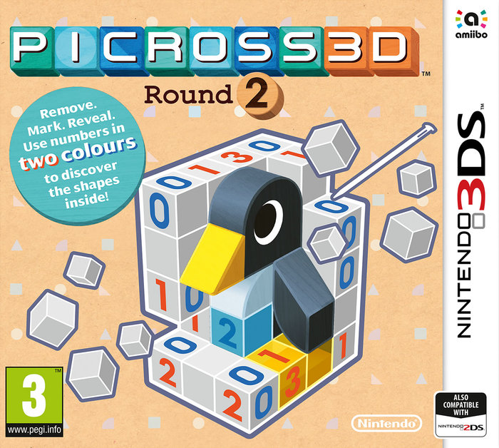 Picross 3D: Round 2 boxart