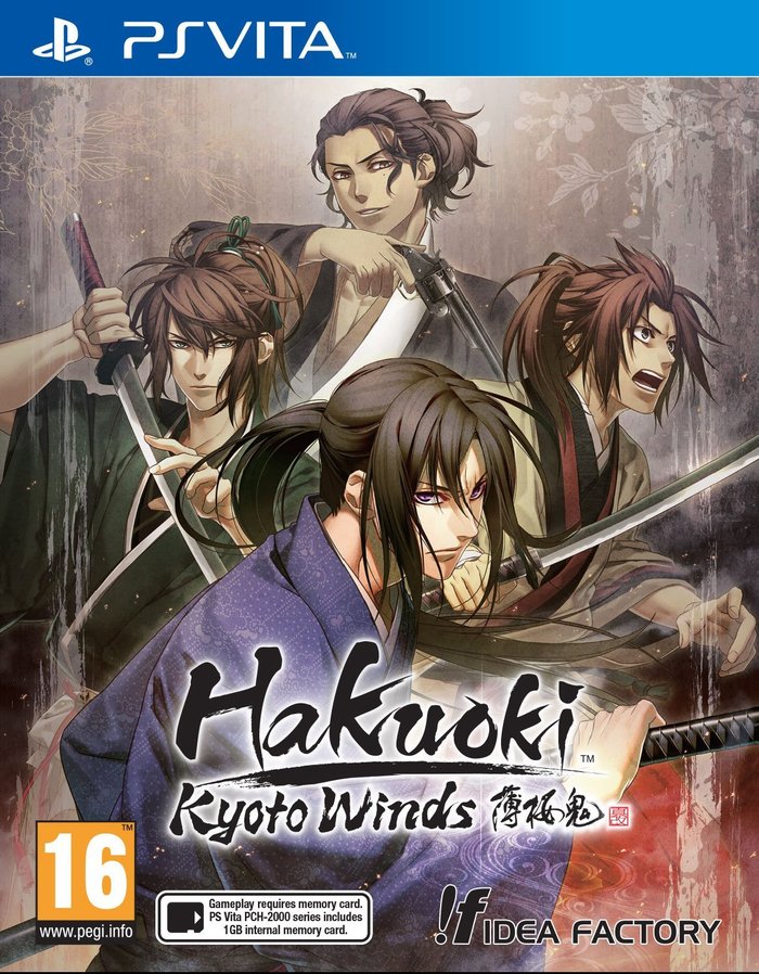 Hakuoki: Kyoto Winds boxart