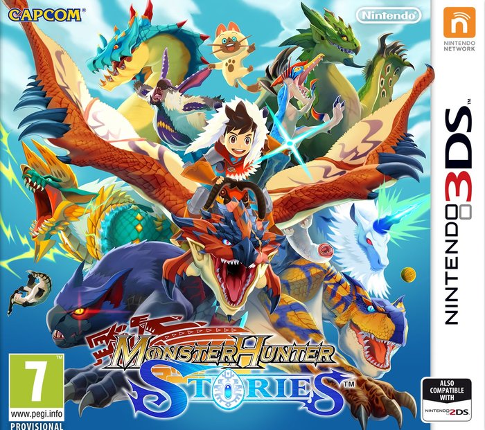 Monster Hunter Stories boxart