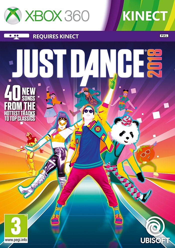 Just Dance 2018 boxart
