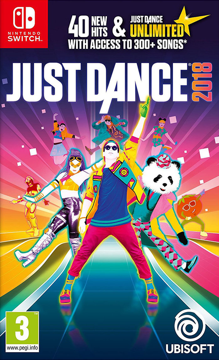 Just Dance 2018 boxart