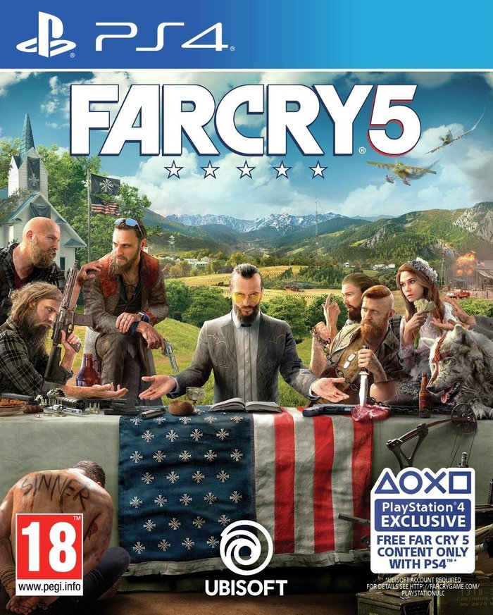 Far Cry 5 boxart