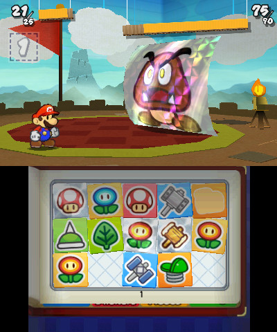 Paper Mario Sticker Star Screenshot