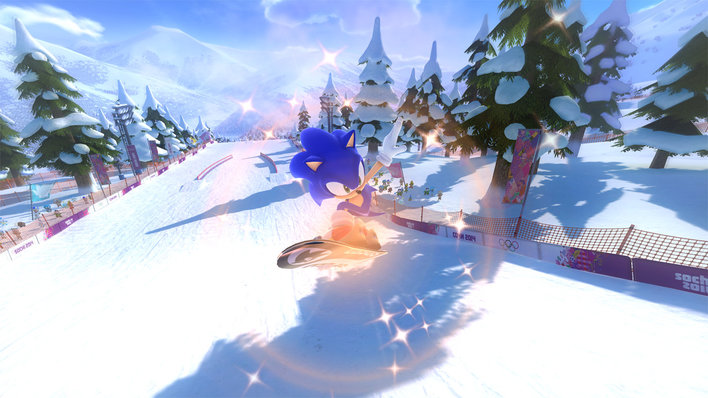 Mario & Sonic at the Sochi 2014 Olympic Winter Games Screenshot