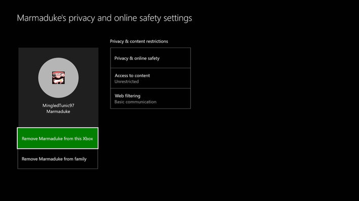 Xbox One Screenshot