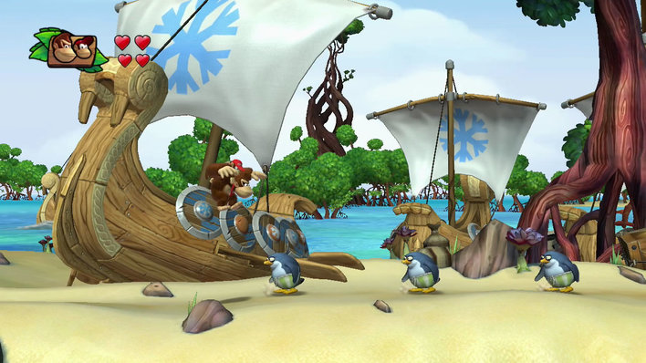 Donkey Kong Country Tropical Freeze Screenshot