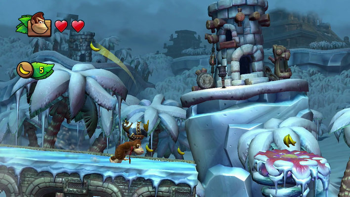 Donkey Kong Country Tropical Freeze Screenshot