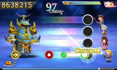 Theatrhythm Final Fantasy Curtain Call Screenshot