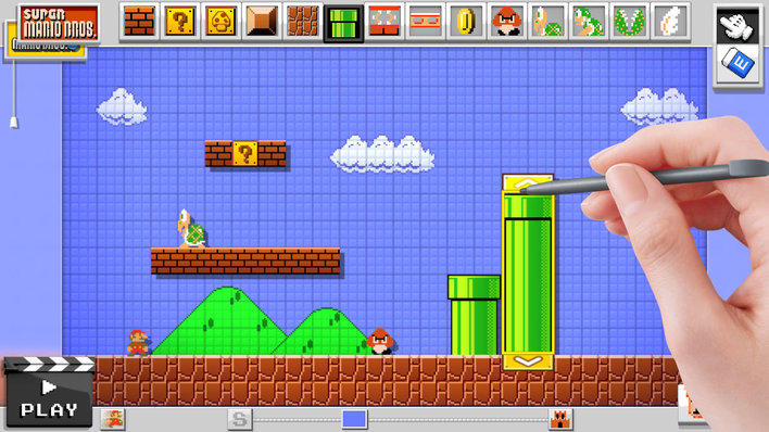 Mario Maker Screenshot