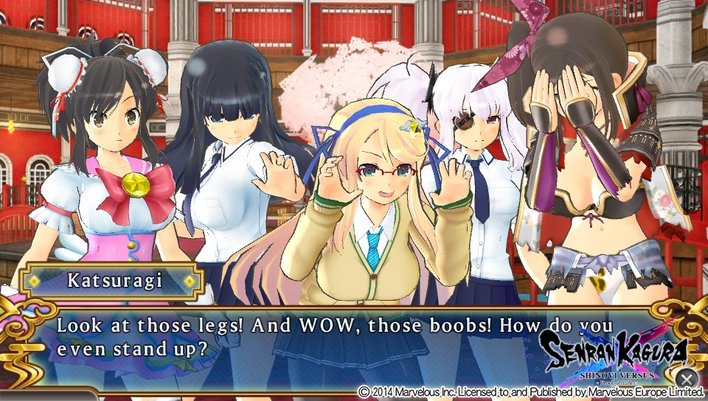 Senran Kagura Shinovi Versus Screenshot