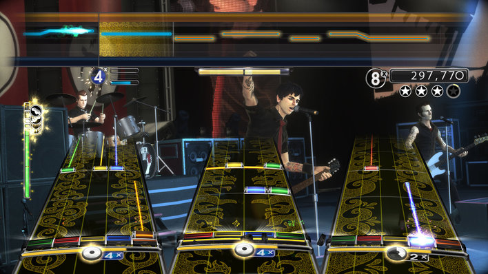 Green Day Rock Band Screenshot