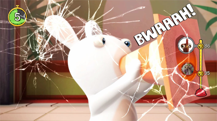 Rabbids Invasion The Interactive TV Show Screenshot