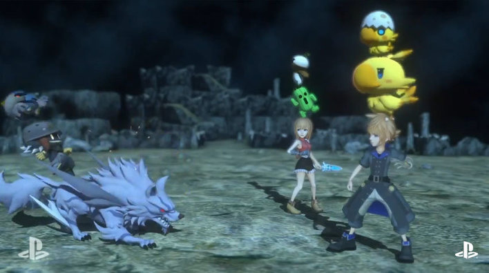 World of Final Fantasy Screenshot