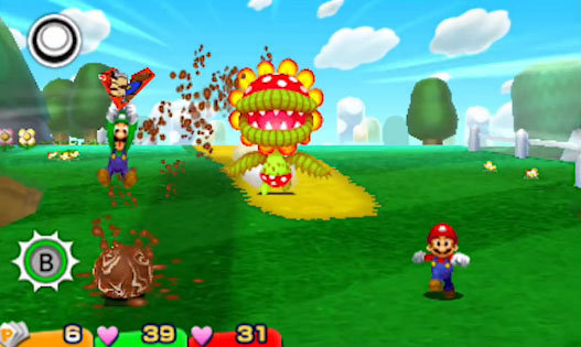 Mario + Luigi Paper Jam Bros Screenshot