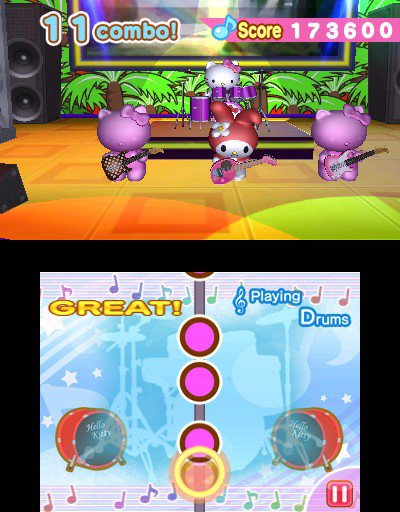 Hello Kitty & Friends Rockin World Tour  Screenshot