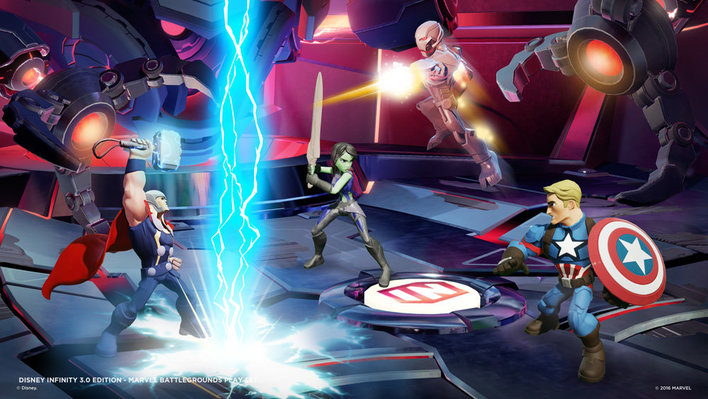 Disney Infinity Marvel Battlegrounds Review Outcyders - infinity gauntlet test roblox