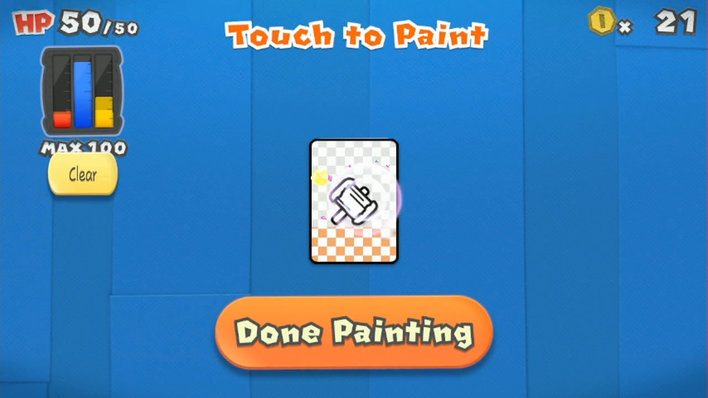 Paper Mario Colour Splash Screenshot