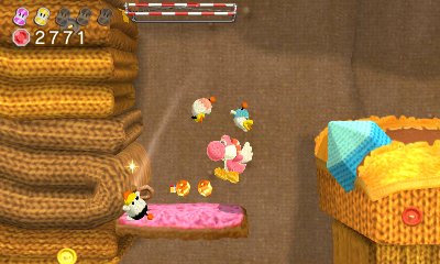 Poochy & Yoshis Woolly World Screenshot