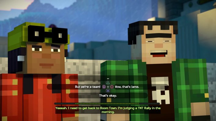 Minecraft Story Mode Season Two Screenshot