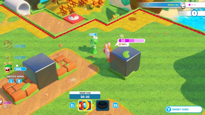Mario Rabbids Kingdom Battle Screenshot