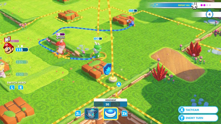 Mario Rabbids Kingdom Battle Screenshot