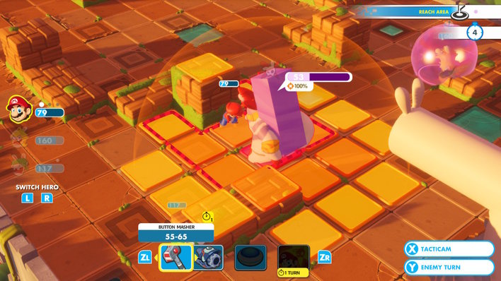 Mario Rabbids Kingdom Battle Screenshot