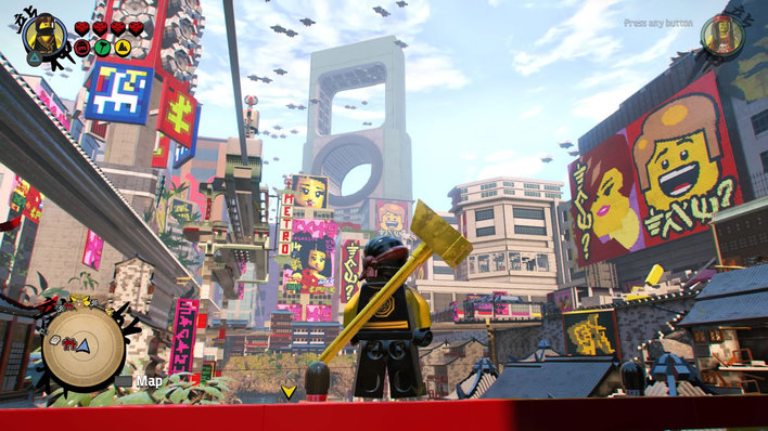 The Lego Ninjago Movie Video Game Screenshot