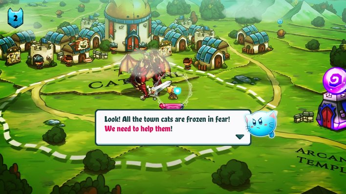 Análise: Cat Quest (Multi) é fofo, divertido e com uma boa fórmula de RPG -  GameBlast