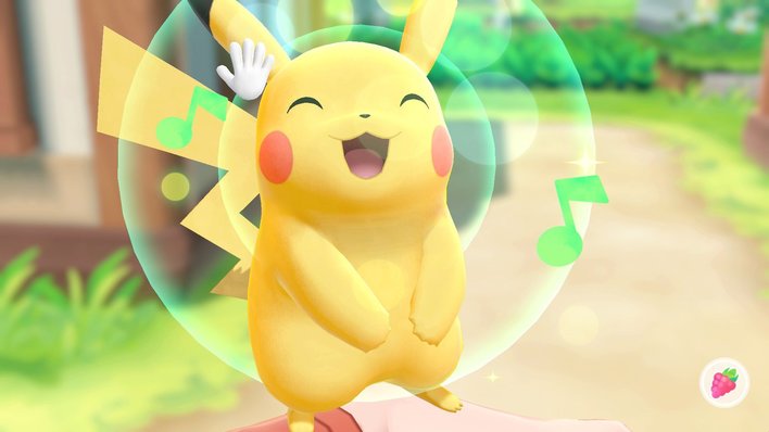 Pokemon Lets Go Pikachu Screenshot